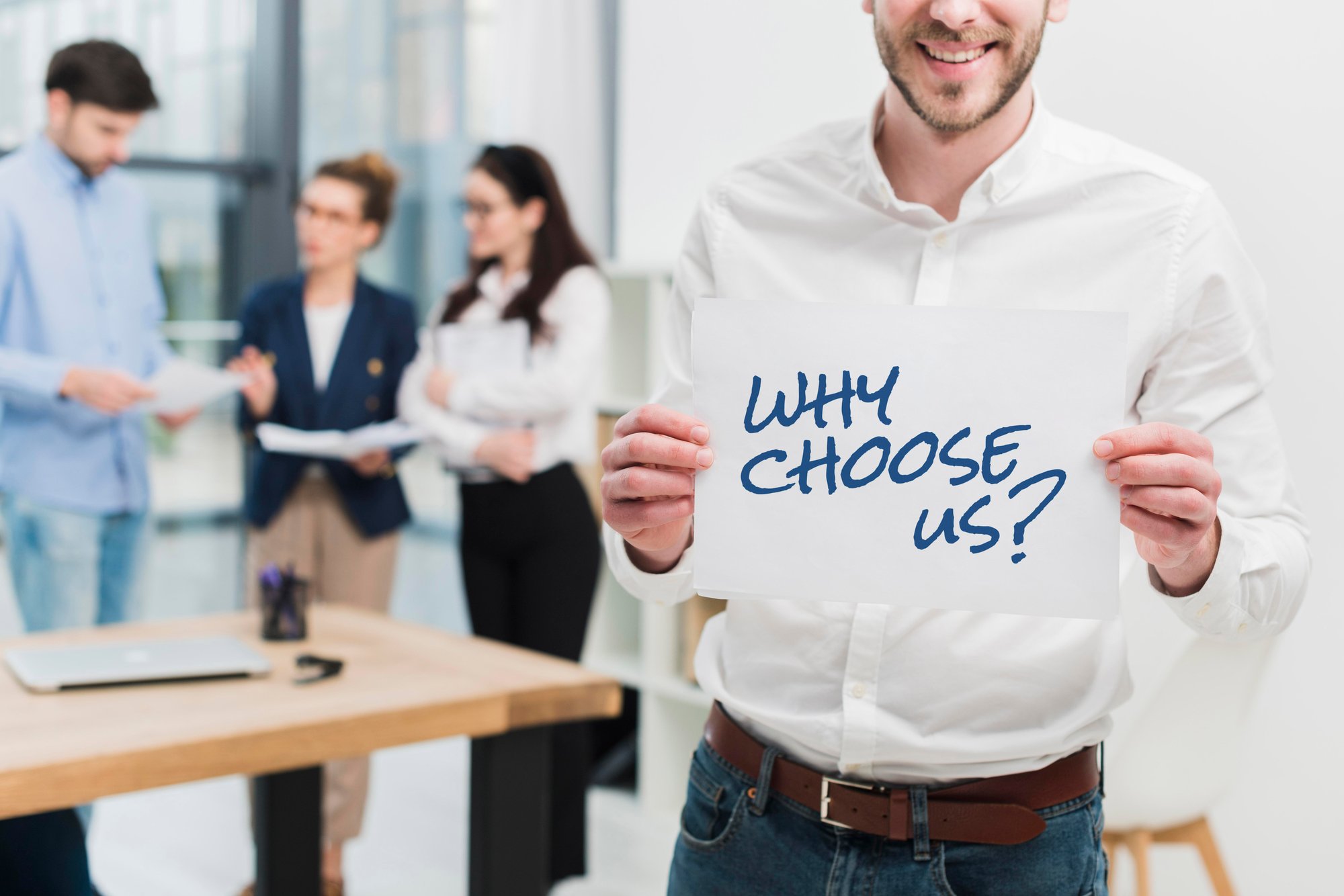 business-man-holding-paper-with-why-choose-us-question